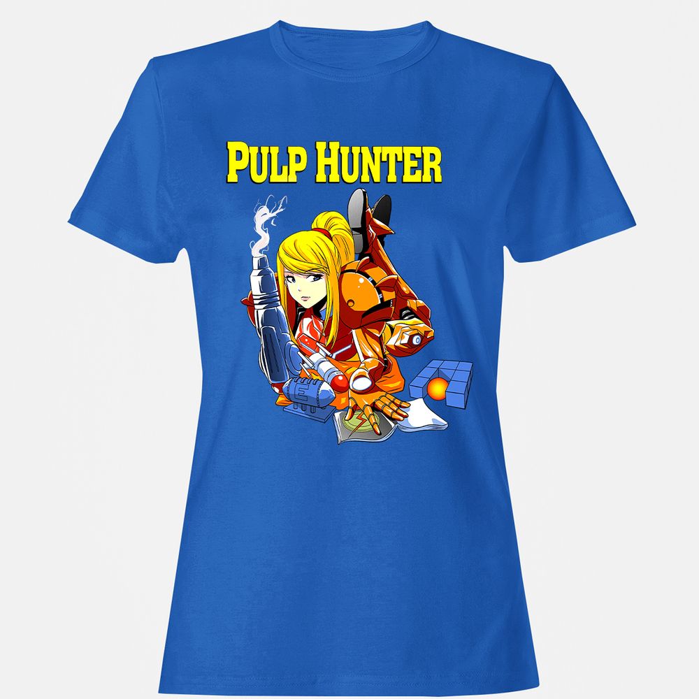 Women's T-Shirt - Q4HU9R7D - Royal - 14