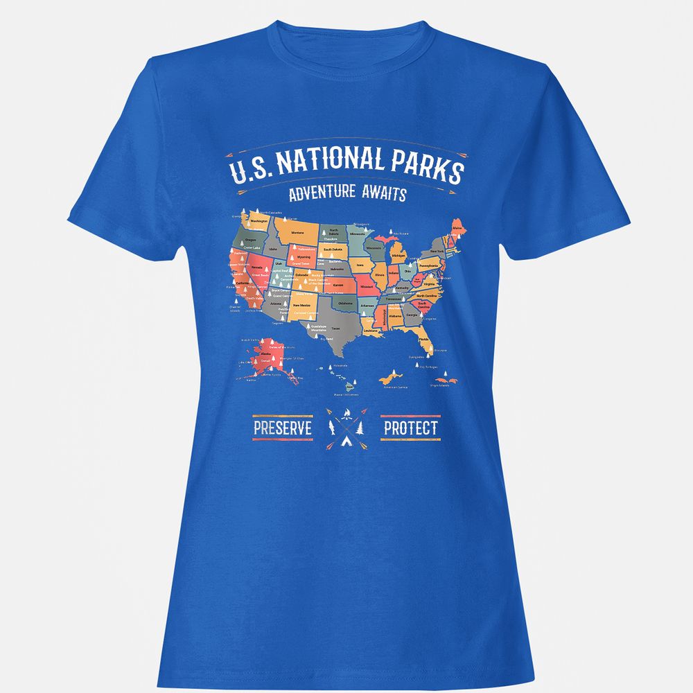 Women's T-Shirt - N6NYLAMZ - Royal - 14