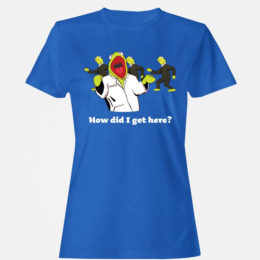 Women's T-Shirt - QVDGB92W - Royal - 14