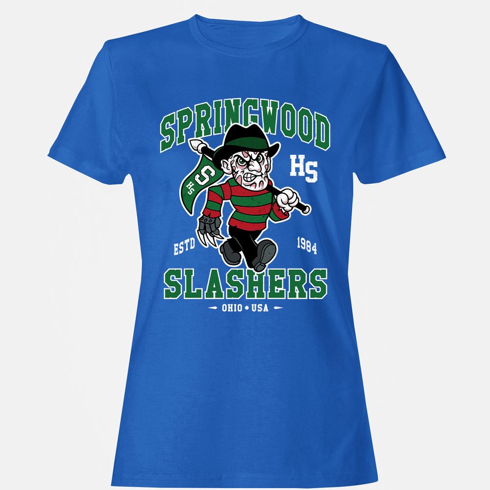 Women's T-Shirt - 3L54CJ7J - Royal - 14