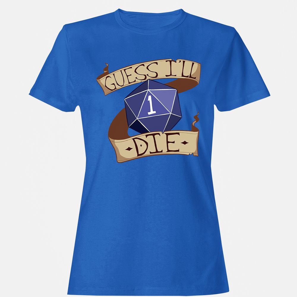 Women's T-Shirt - PL7HZ8SN - Royal - 14