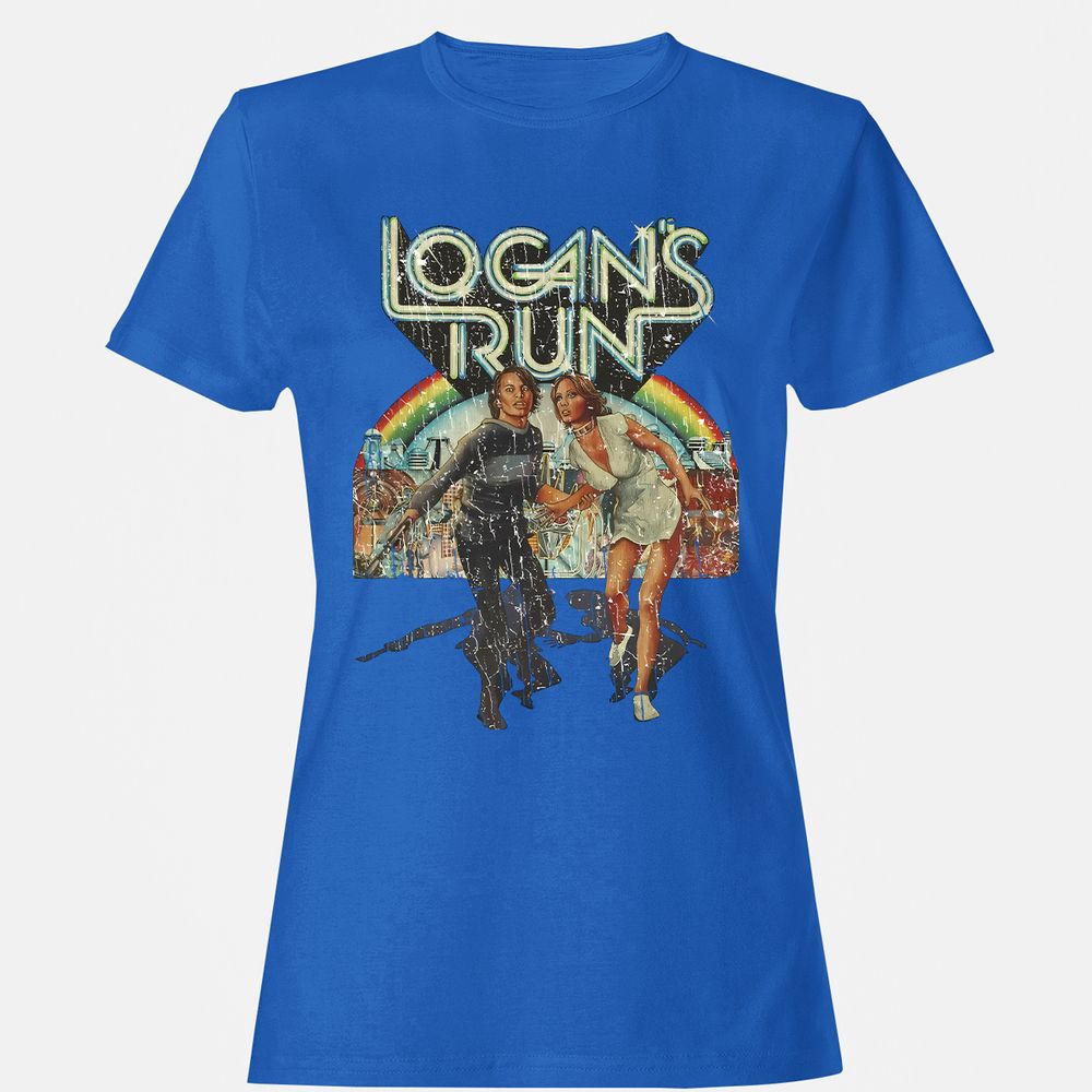 Women's T-Shirt - LA5HZS5D - Royal - 14