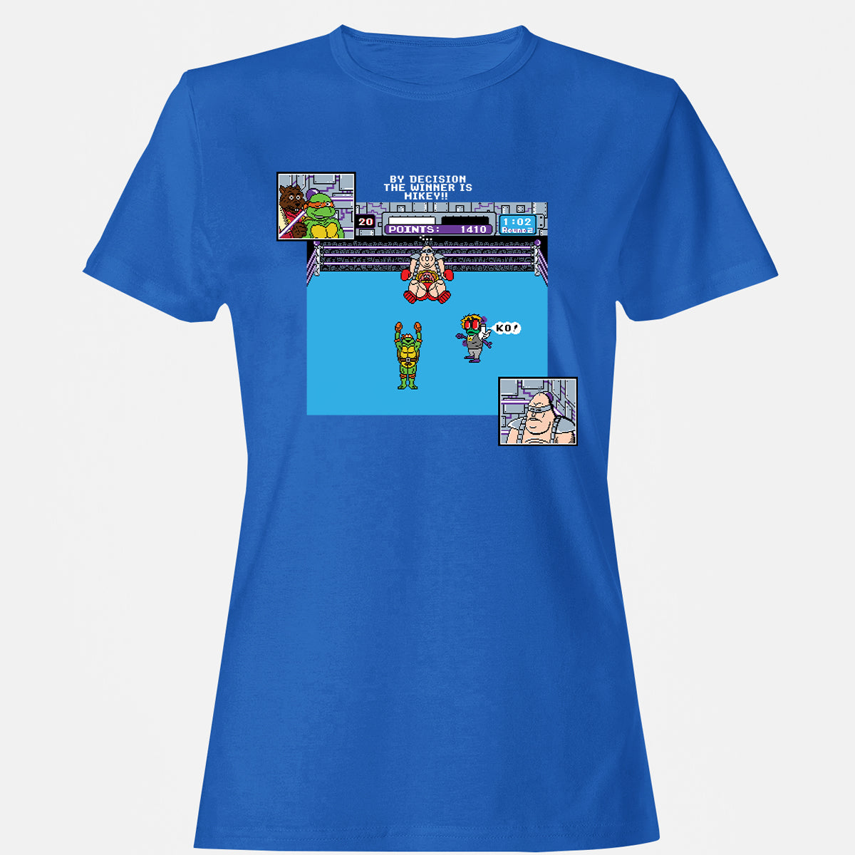 Women's T-Shirt - ZGR9FYN7 - Royal - 14