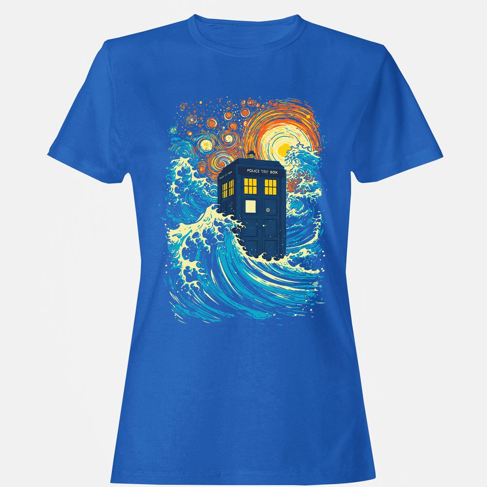 Women's T-Shirt - VZCDZTEG - Royal - 14
