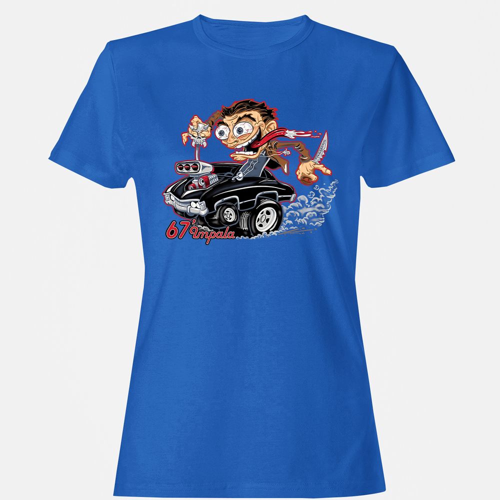 Women's T-Shirt - D6TAHMWH - Royal - 14