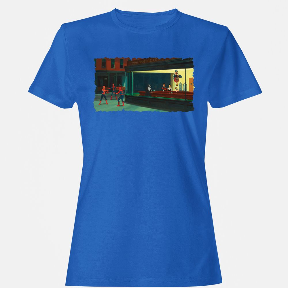 Women's T-Shirt - 3CV5GW8K - Royal - 14
