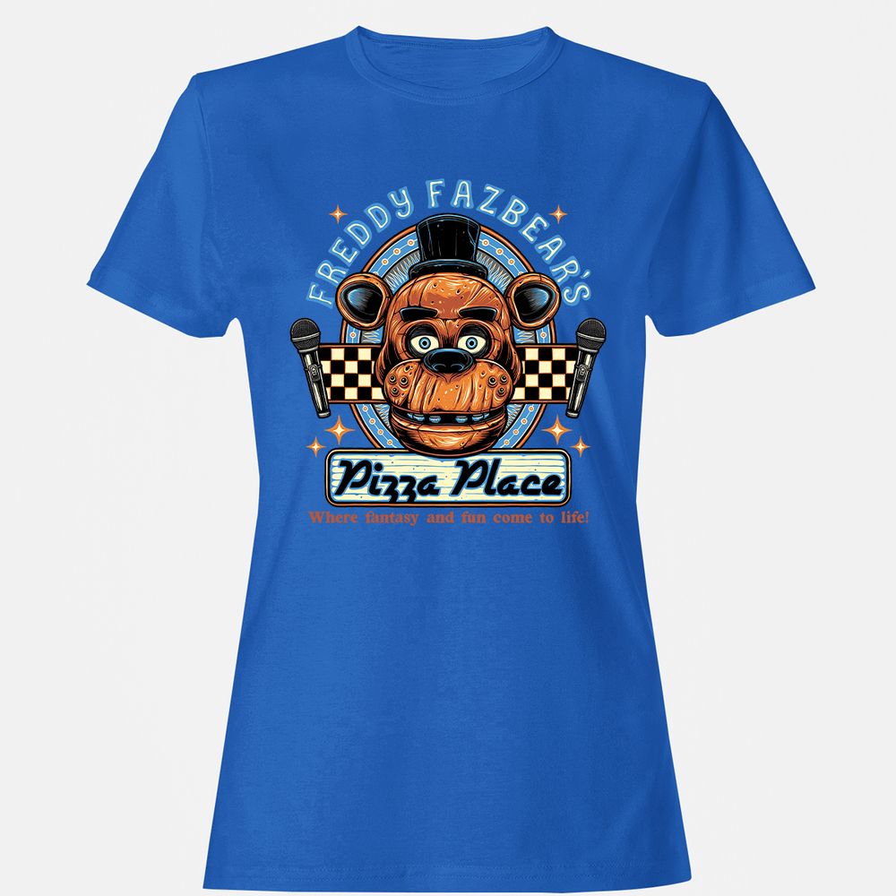 Women's T-Shirt - HUJNT77H - Royal - 14