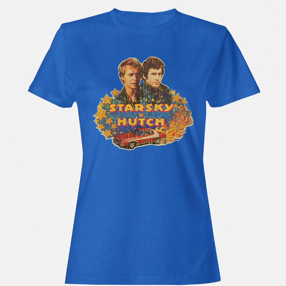 Women's T-Shirt - 86GLHBZY - Royal - 14