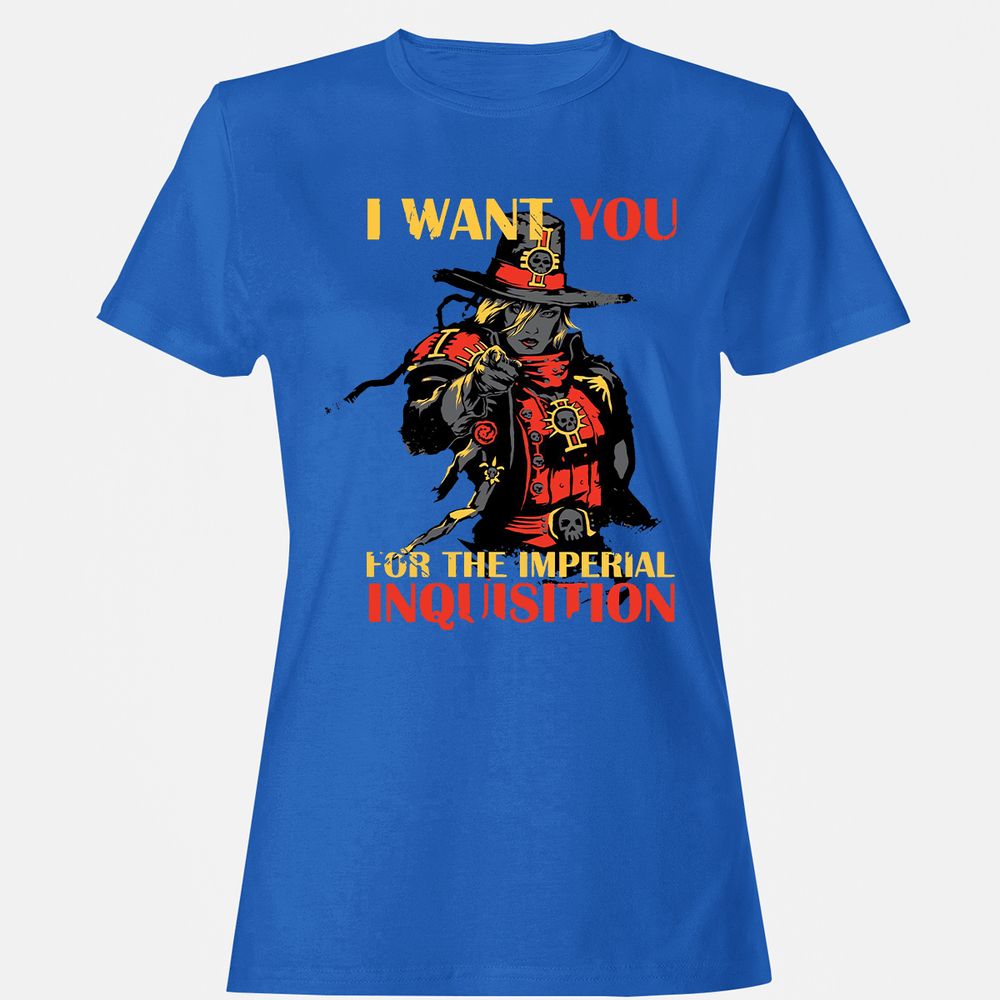 Women's T-Shirt - Y69PFVPB - Royal - 14