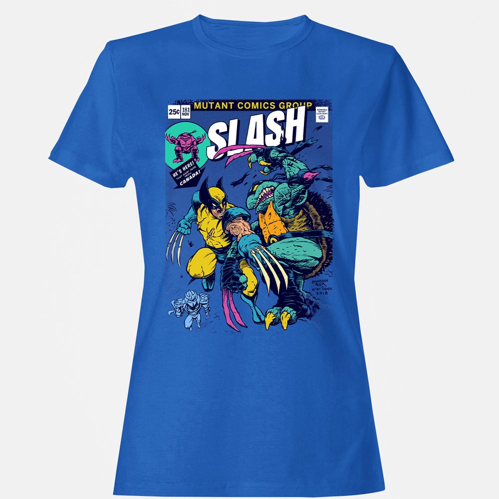 Women's T-Shirt - GR4G8E4R - Royal - 14