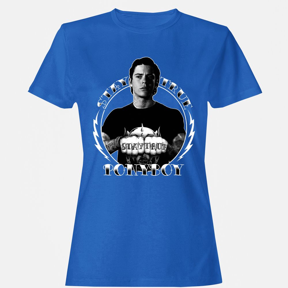 Women's T-Shirt - EGSXRKEE - Royal - 14