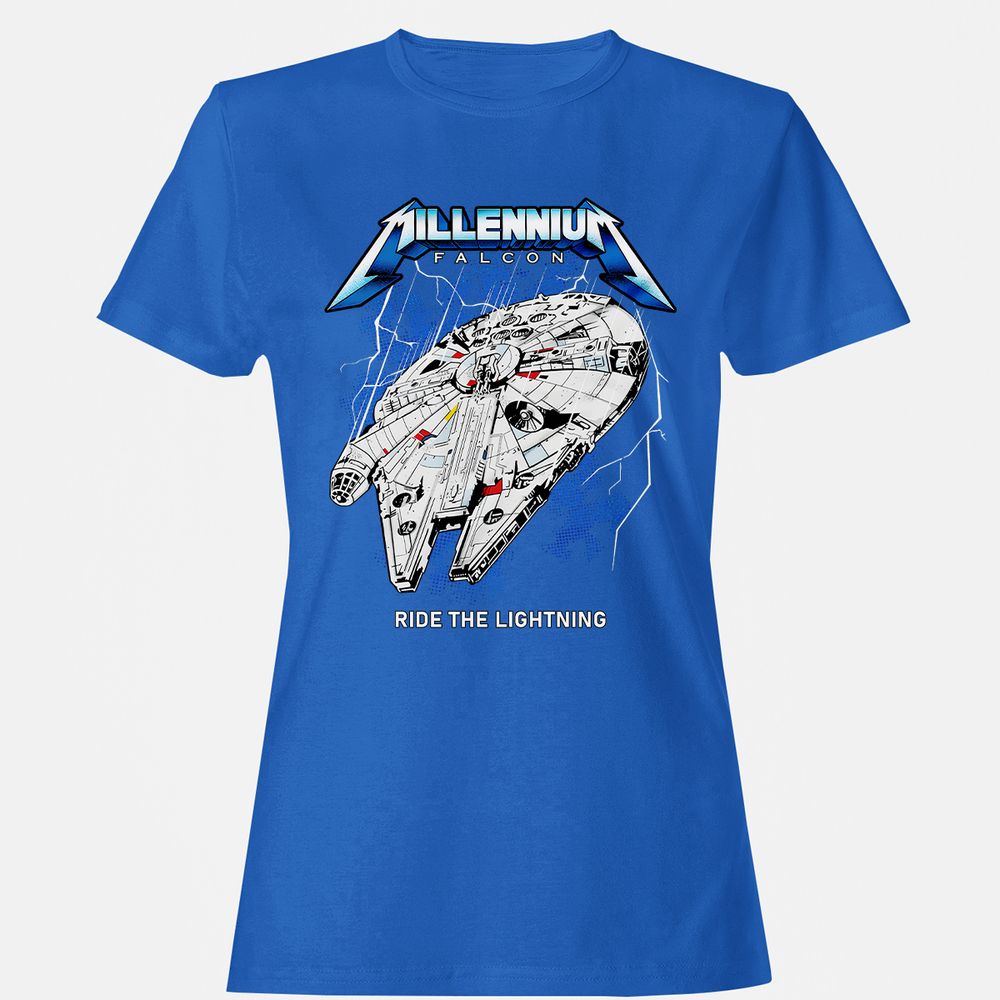 Women's T-Shirt - ANS1A8CS - Royal - 14