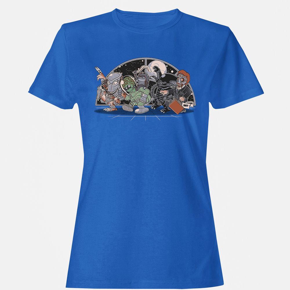 Women's T-Shirt - 9YGCK5D7 - Royal - 14