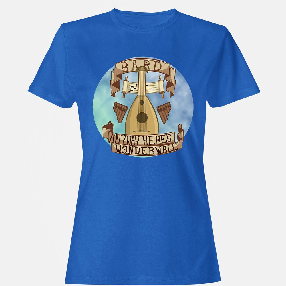 Women's T-Shirt - U7KGMWE5 - Royal - 14