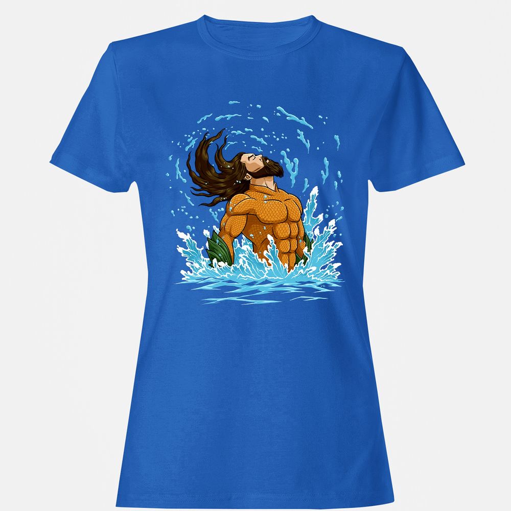 Women's T-Shirt - 15JK3MWY - Royal - 14