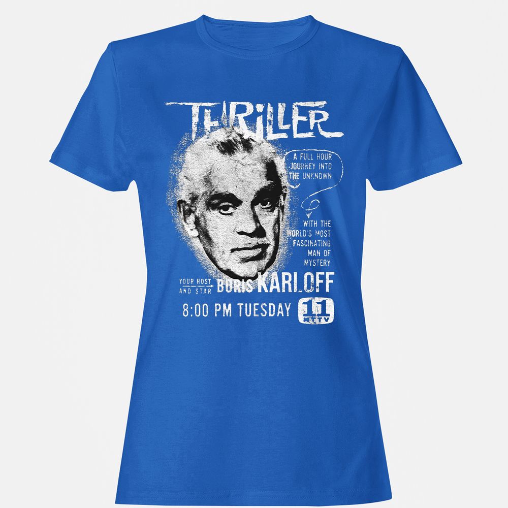 Women's T-Shirt - SF7B2YWB - Royal - 14