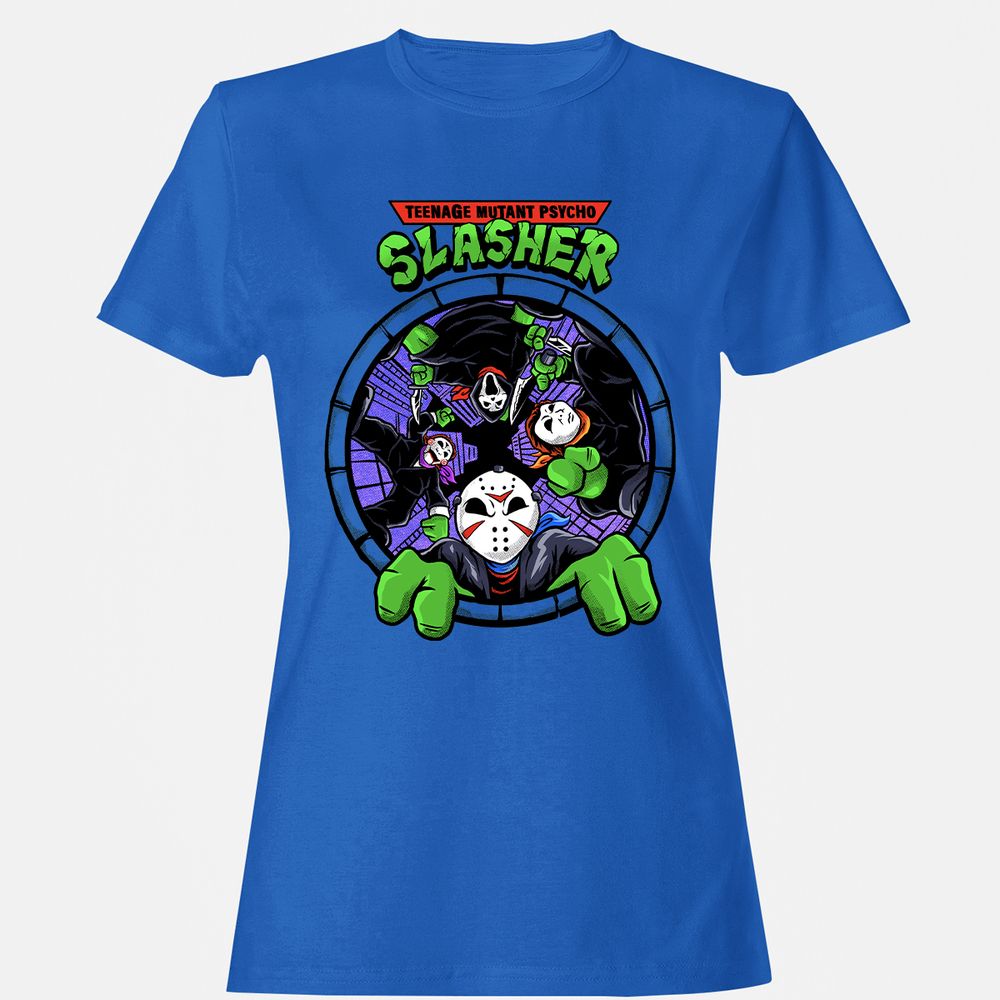 Women's T-Shirt - MG63455P - Royal - 14