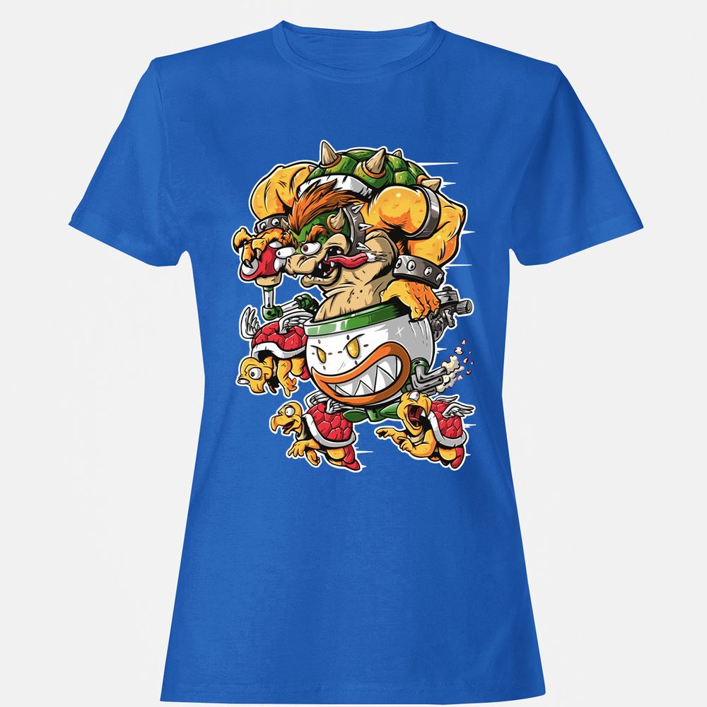 Women's T-Shirt - 4EQMYARK - Royal - 14