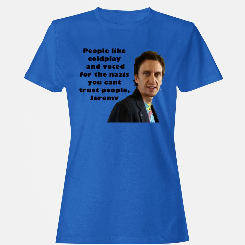 Women's T-Shirt - KS3MQVXM - Royal - 14