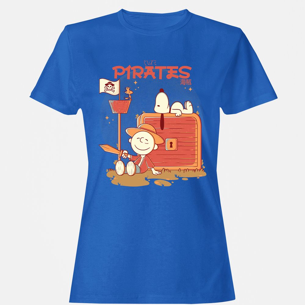Women's T-Shirt - 7KQRV81V - Royal - 14