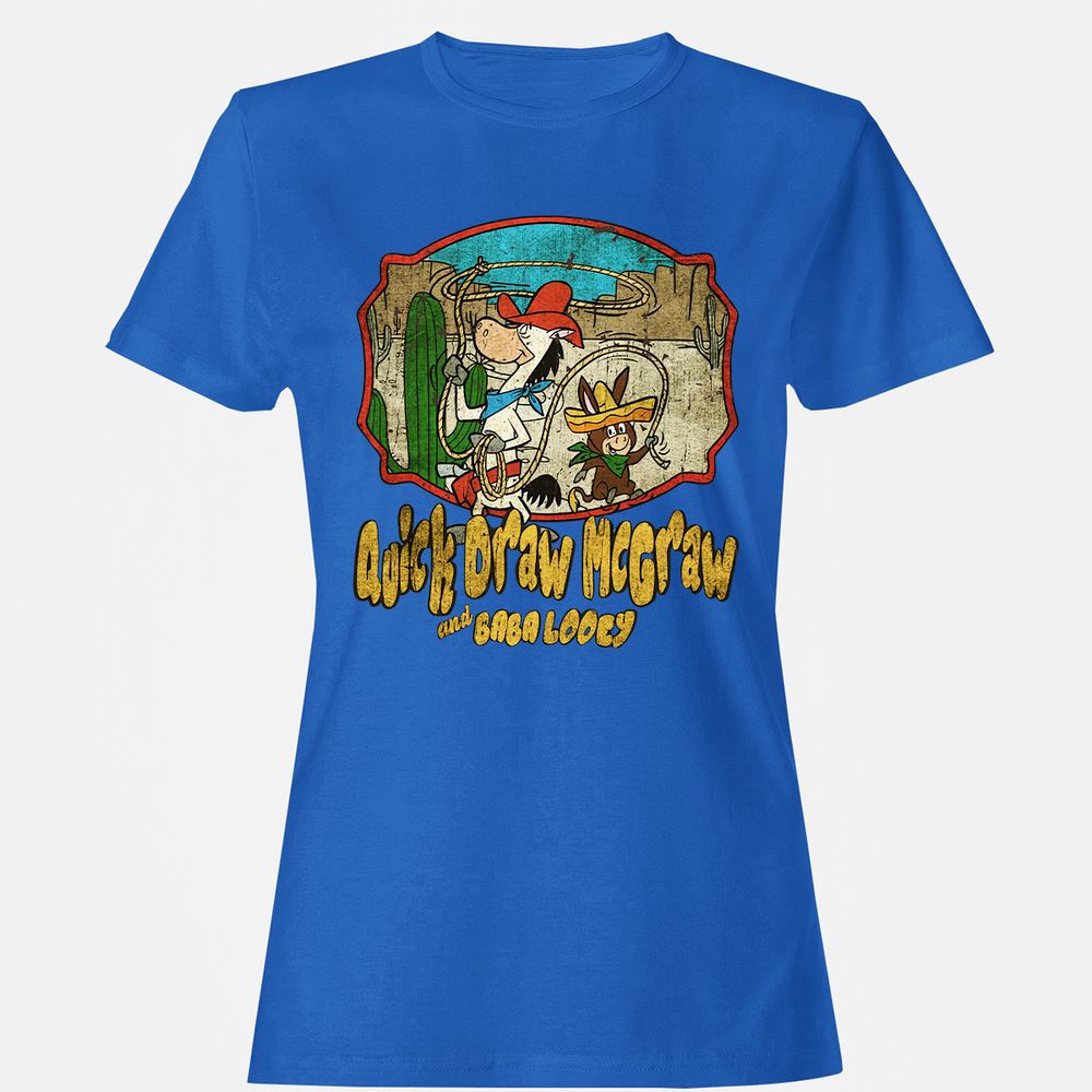 Women's T-Shirt - 97V6STHA - Royal - 14