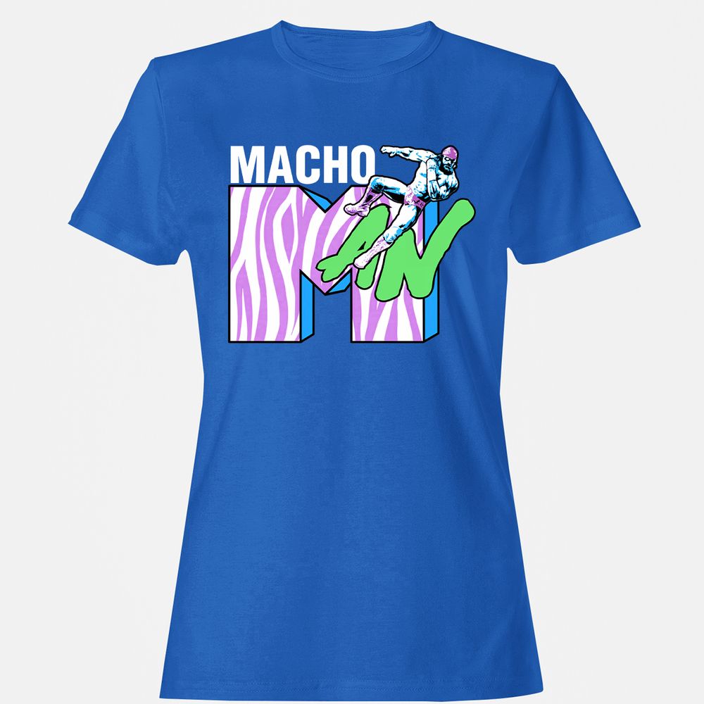 Women's T-Shirt - UL71ZQW8 - Royal - 14