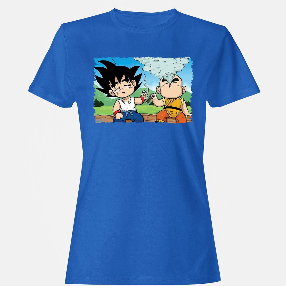 Women's T-Shirt - WQ2GB8DG - Royal - 14