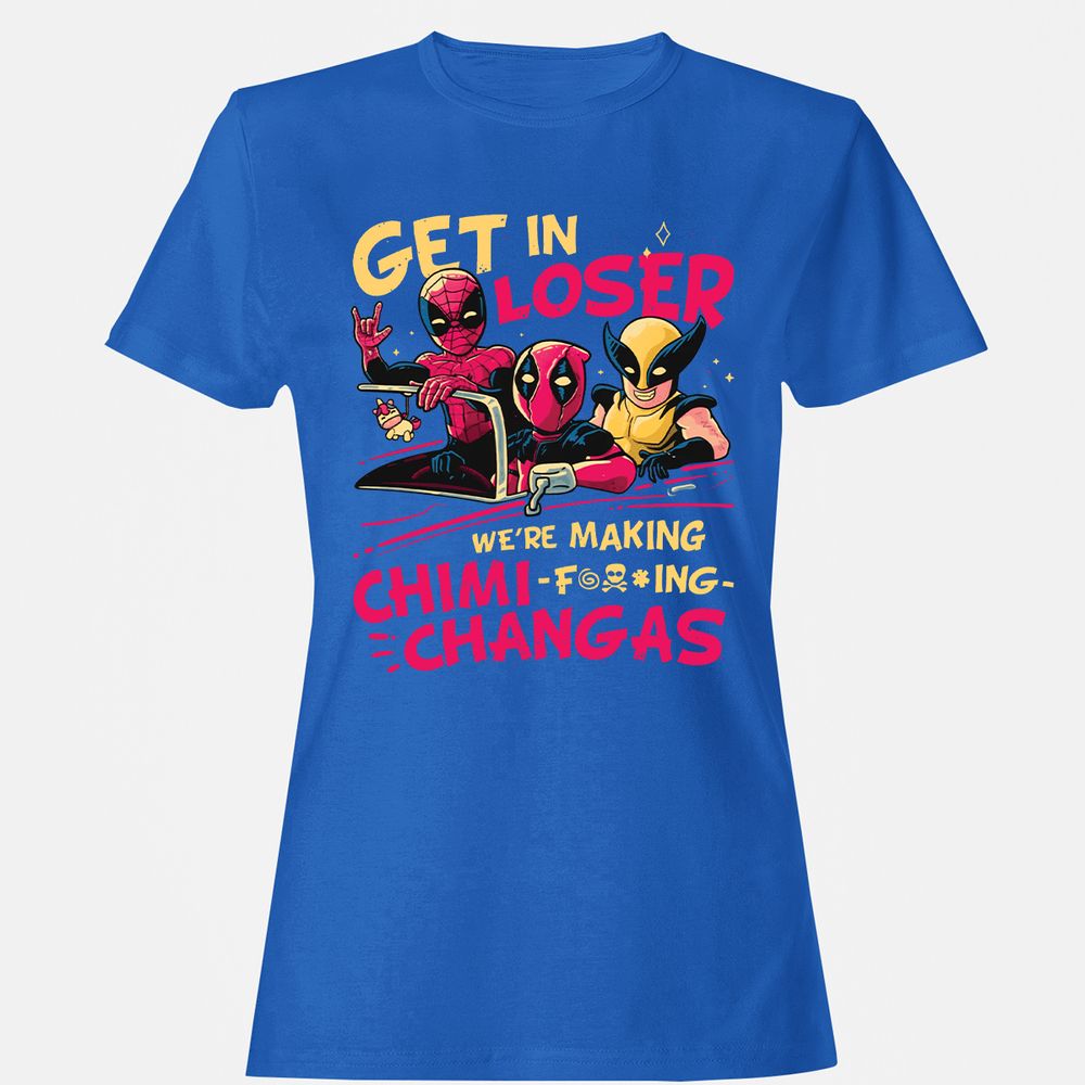 Women's T-Shirt - H3REQ1K9 - Royal - 14