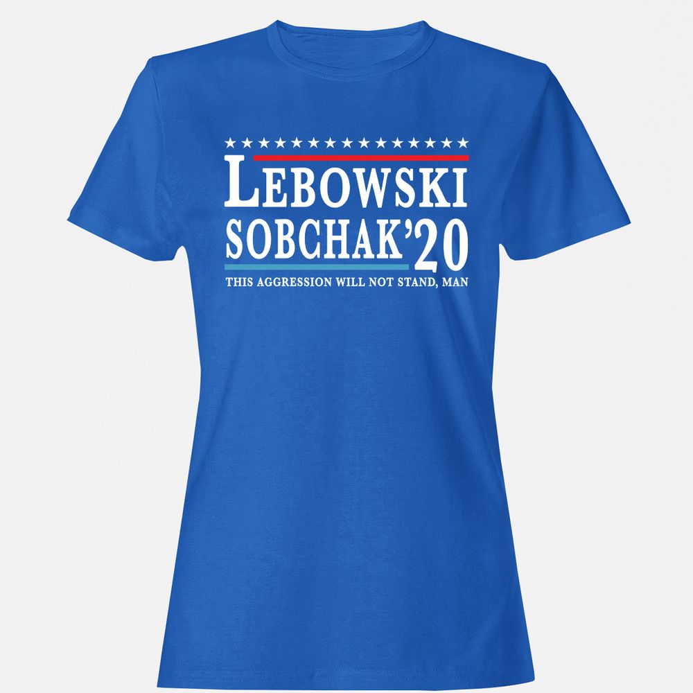 Women's T-Shirt - L4XCJSSN - Royal - 14