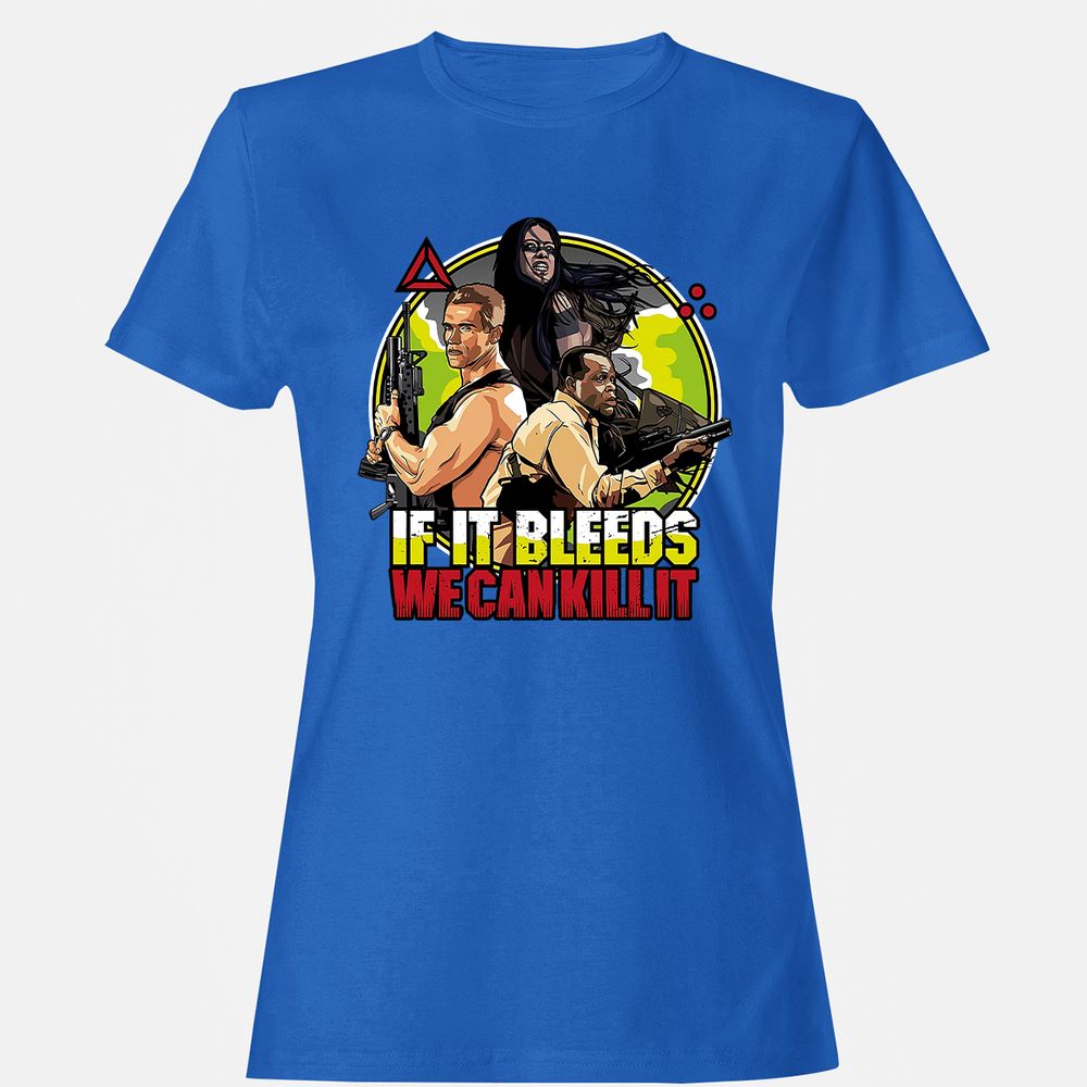 Women's T-Shirt - 1PETHL95 - Royal - 14