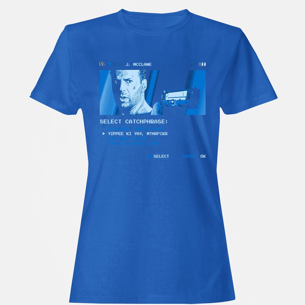 Women's T-Shirt - EDDGL1D3 - Royal - 14