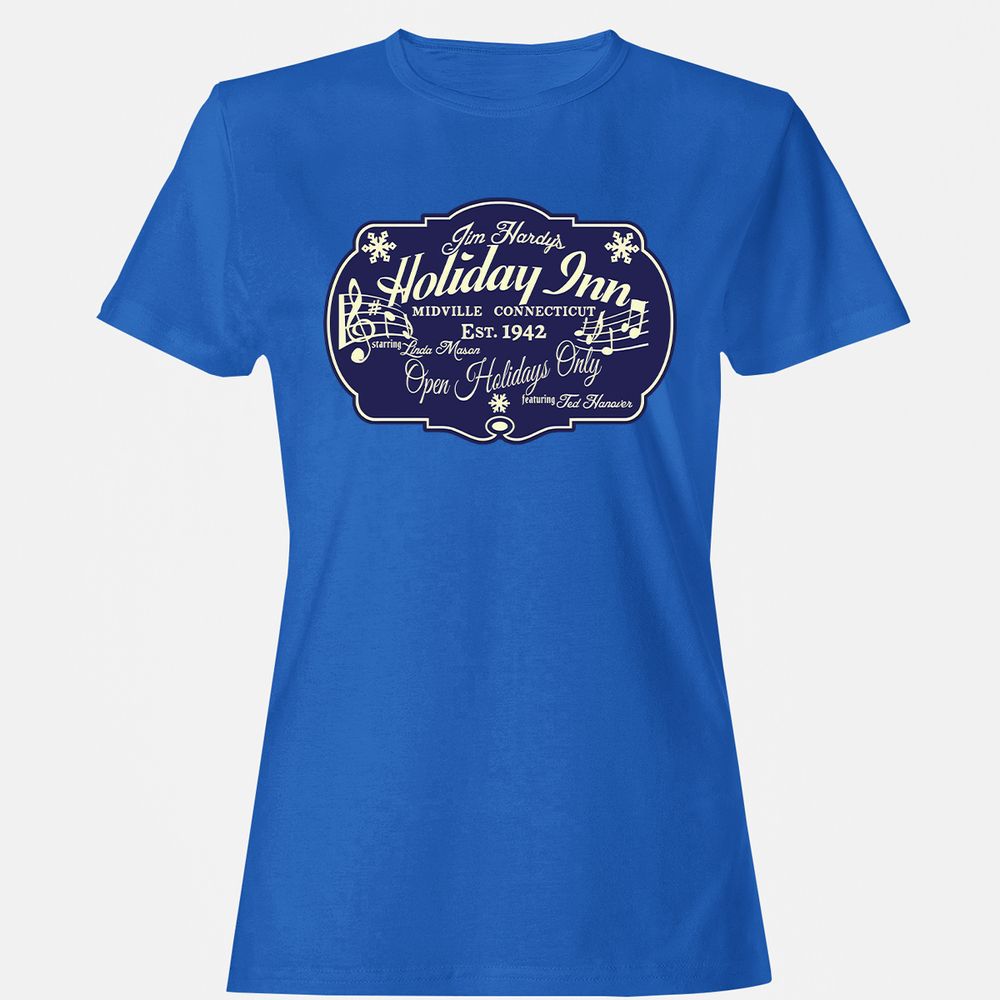 Women's T-Shirt - 2P6BVF4X - Royal - 14