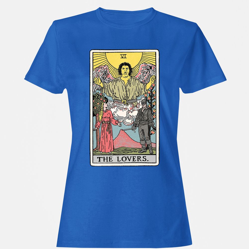 Women's T-Shirt - 5DJQV835 - Royal - 14