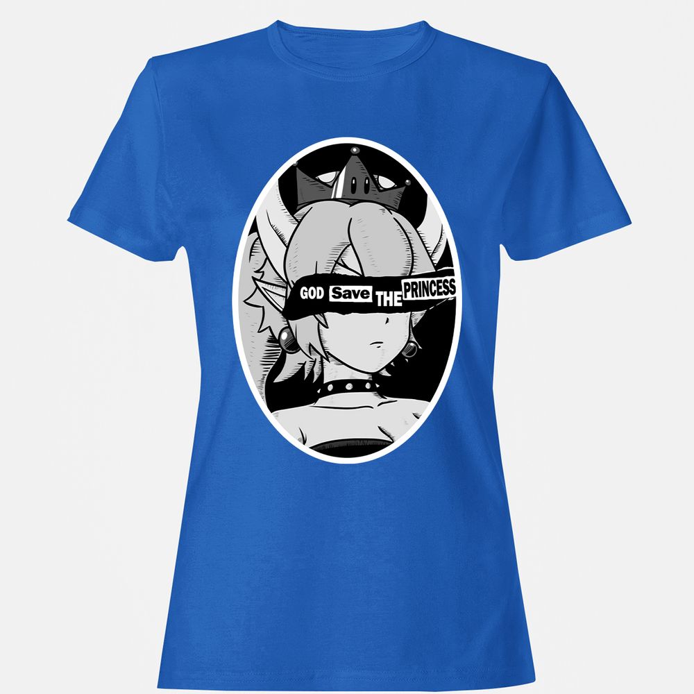 Women's T-Shirt - KZNCKLPB - Royal - 14