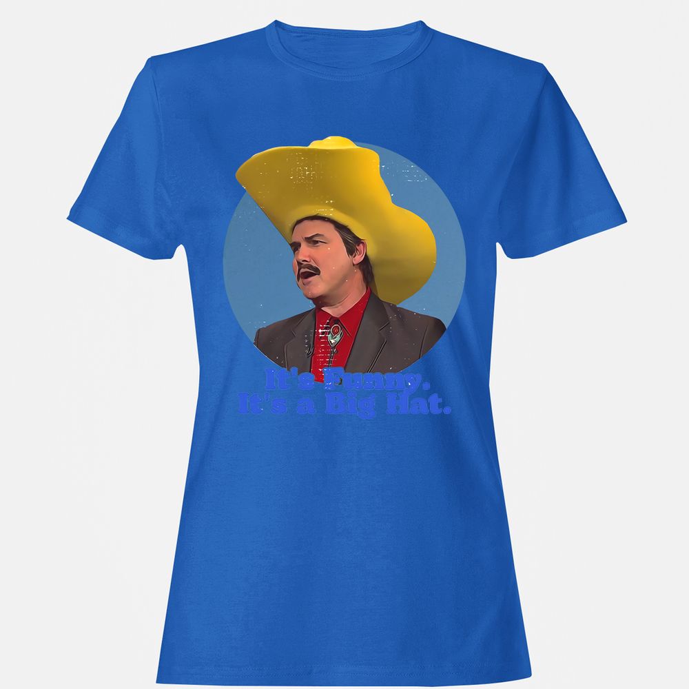 Women's T-Shirt - Q3K5B9JH - Royal - 14