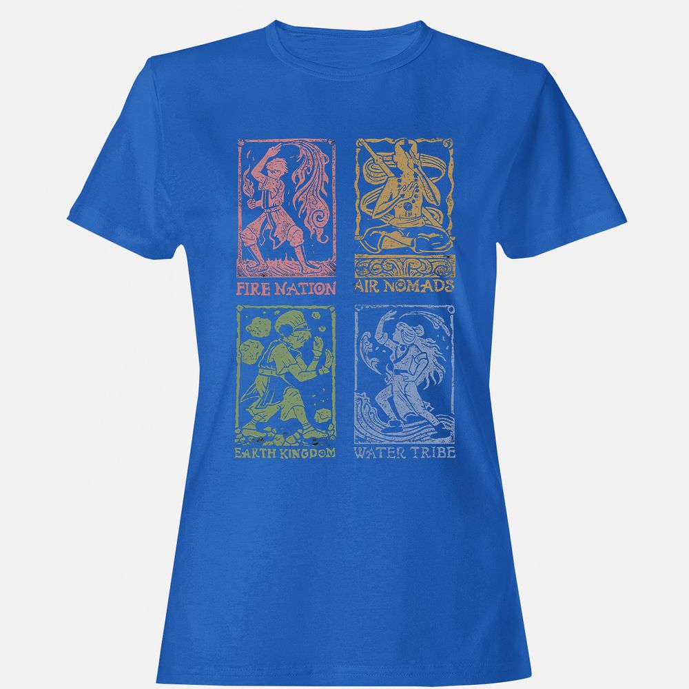 Women's T-Shirt - VX4H667H - Royal - 14
