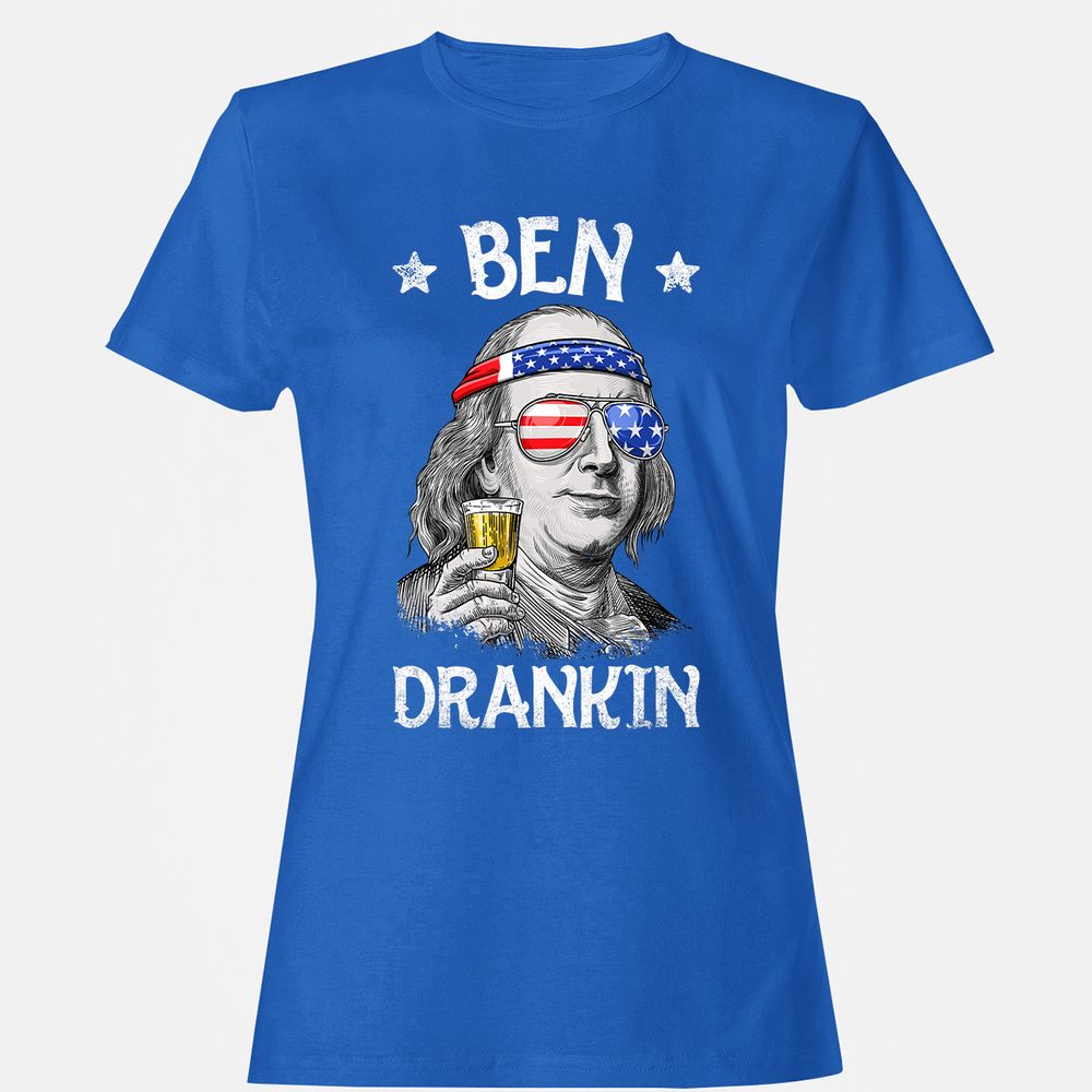 Women's T-Shirt - 6CH132KC - Royal - 14