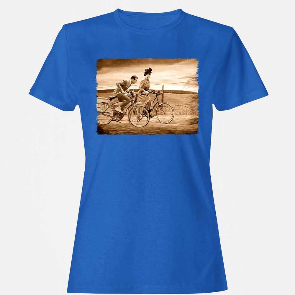 Women's T-Shirt - HNZY67J7 - Royal - 14