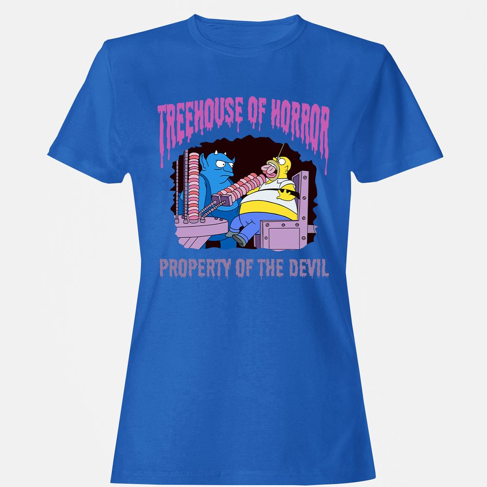 Women's T-Shirt - D3J36H7Z - Royal - 14