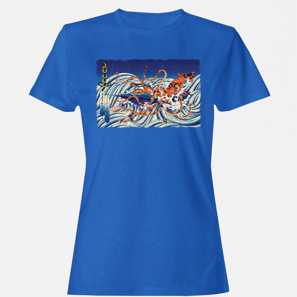 Women's T-Shirt - WXGEWKJG - Royal - 14