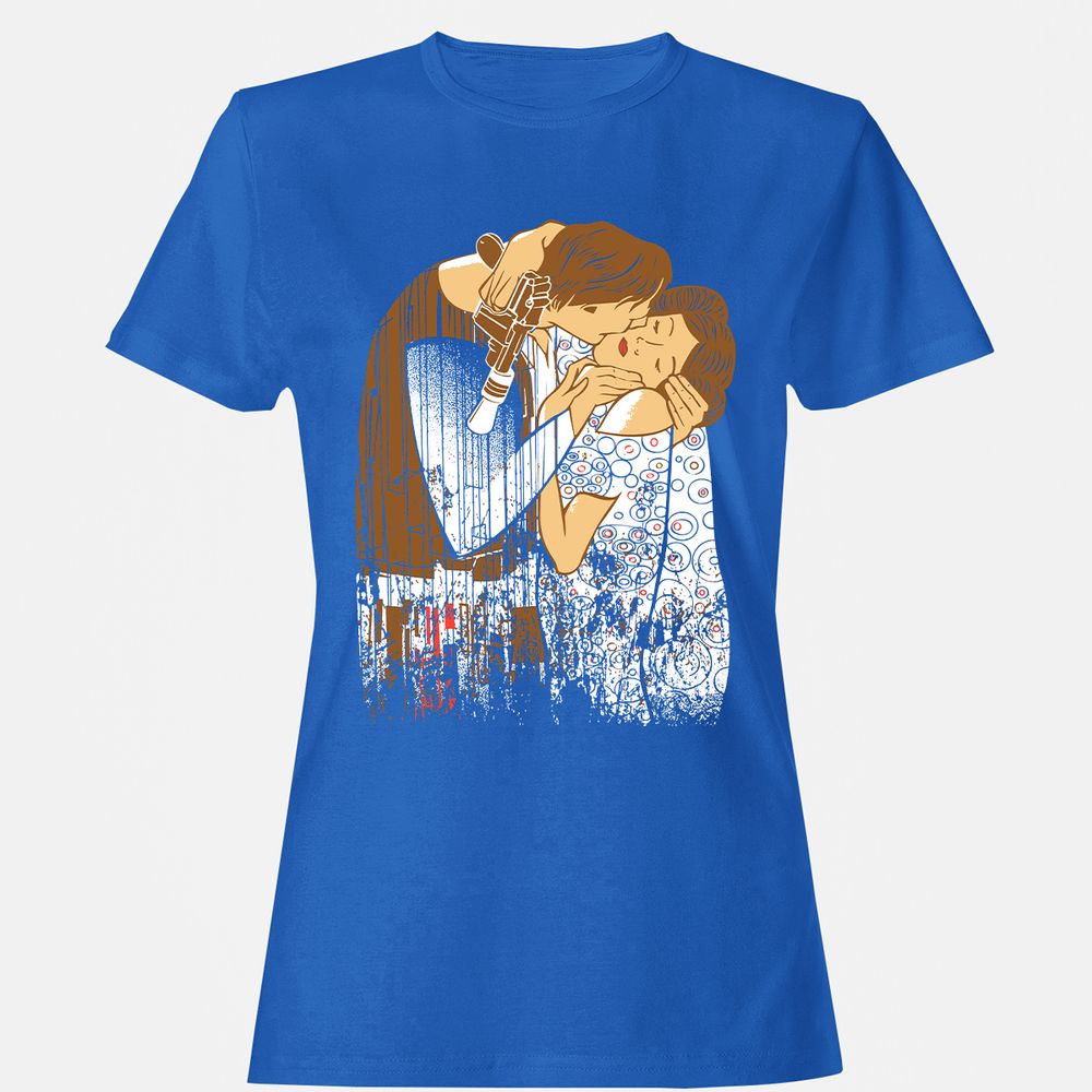 Women's T-Shirt - 8A13H4EQ - Royal - 14