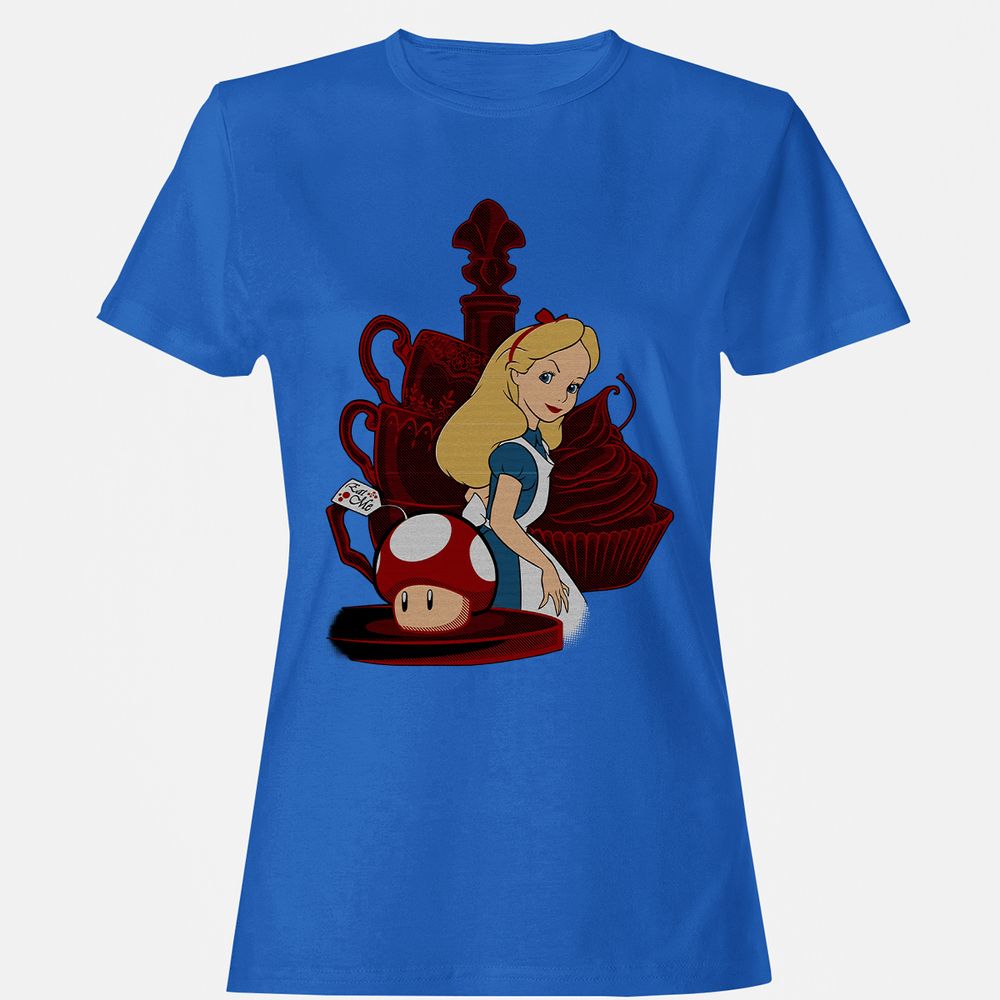 Women's T-Shirt - ZD8XWM49 - Royal - 14