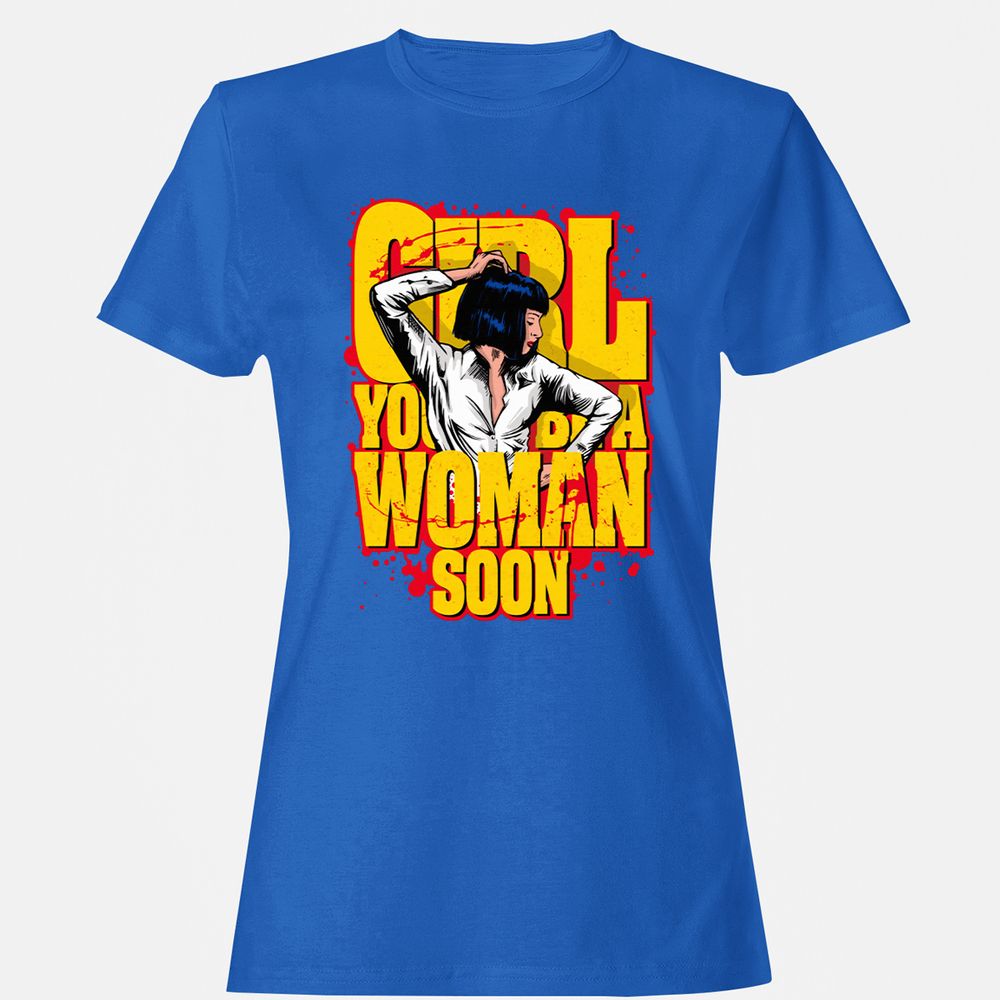 Women's T-Shirt - KTYFUN24 - Royal - 14