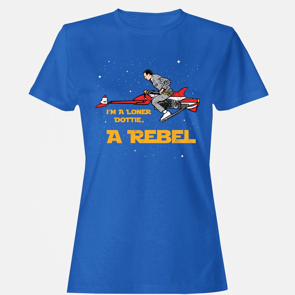 Women's T-Shirt - 8DSFZRDH - Royal - 14
