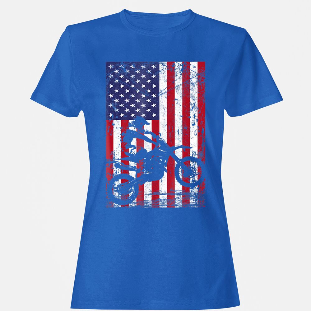 Women's T-Shirt - 5YTWTQGQ - Royal - 14