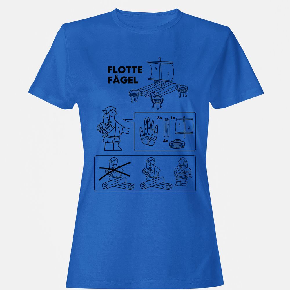 Women's T-Shirt - 3WZLPV9F - Royal - 14