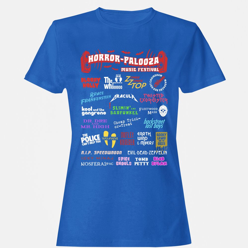 Women's T-Shirt - L5Q67XKS - Royal - 14