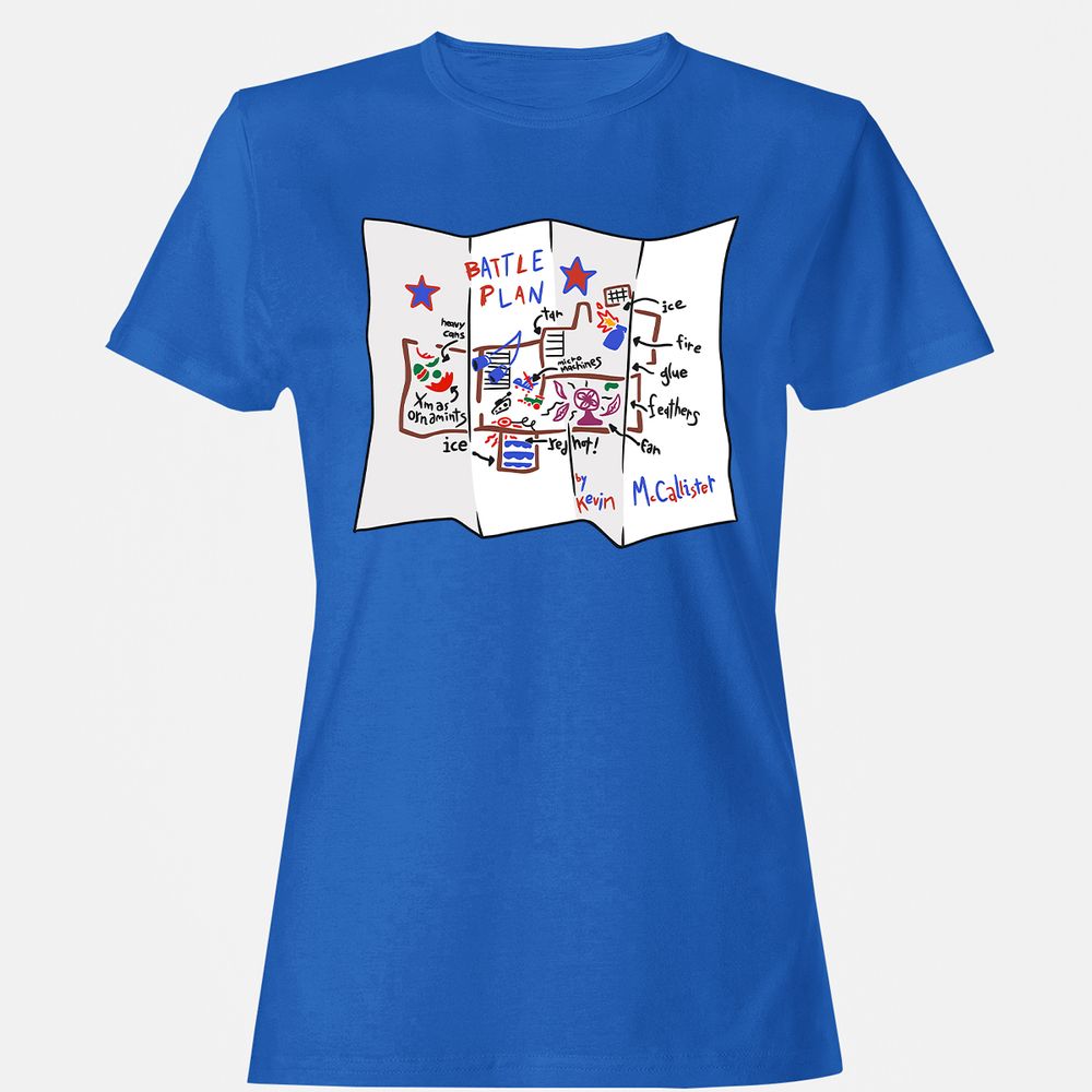 Women's T-Shirt - EWK511ED - Royal - 14
