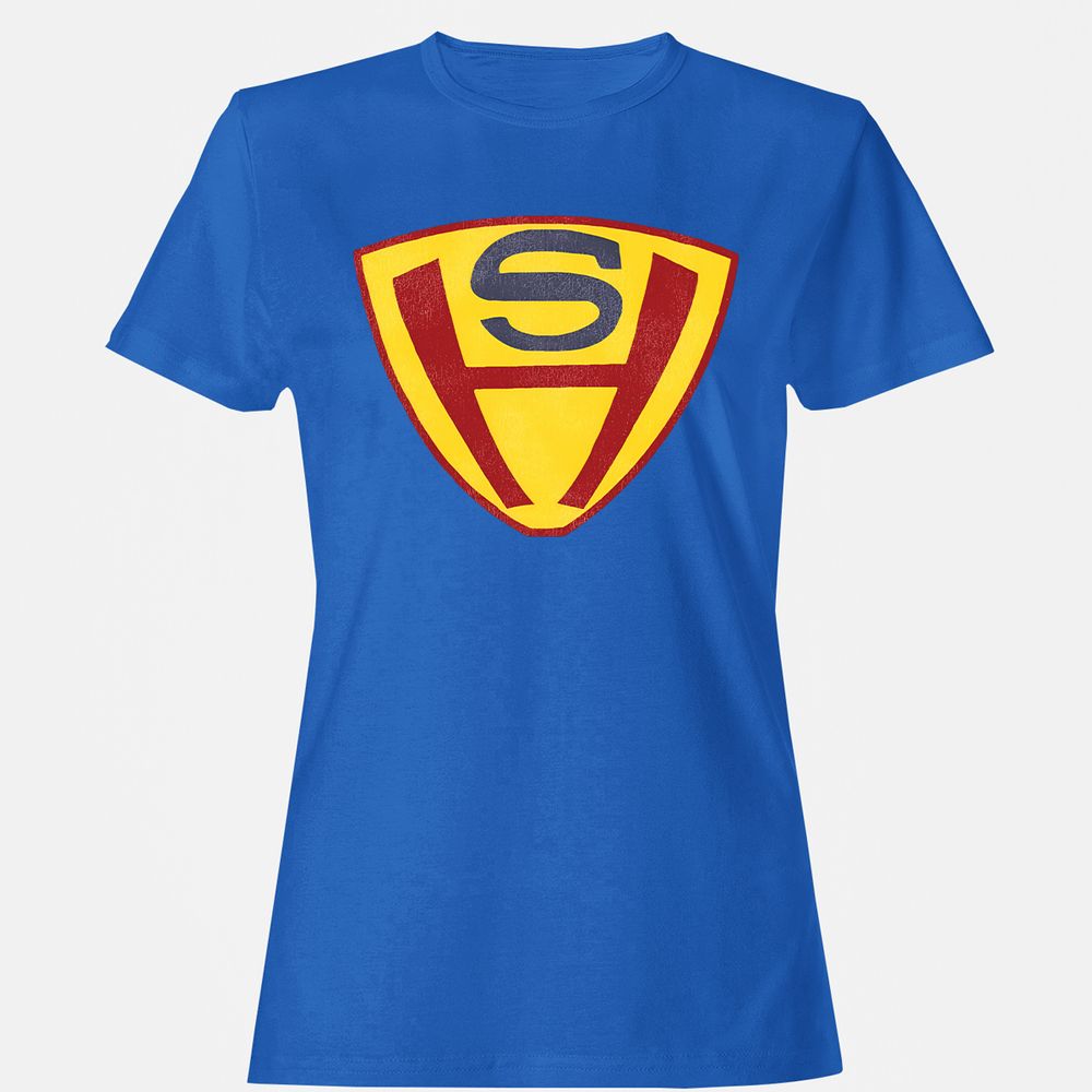 Women's T-Shirt - F3QBJ1T8 - Royal - 14