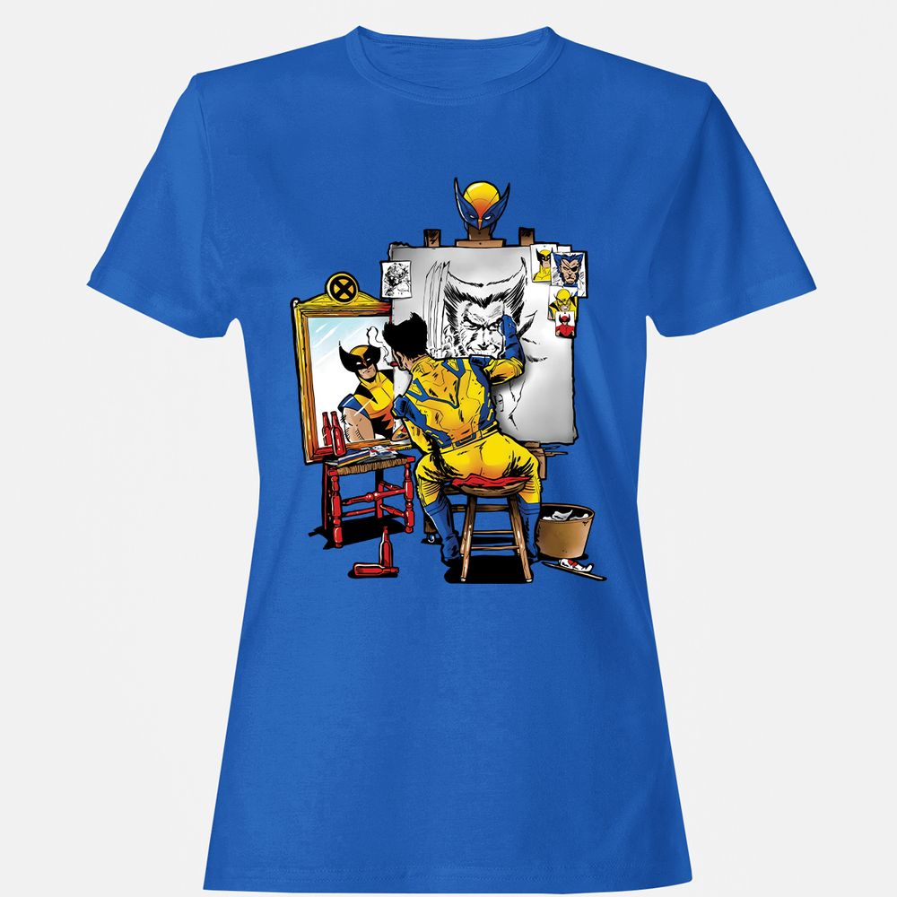 Women's T-Shirt - 33RKT86U - Royal - 14